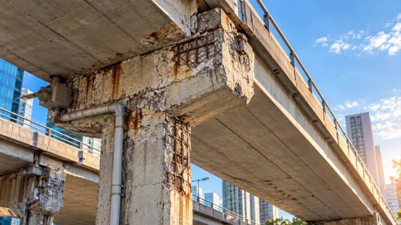 Investigadores suizos descubren que el clima influye más de lo esperado en la duración del hormigón: su acero se oxida hasta 100 veces más rápido cuando está mojado