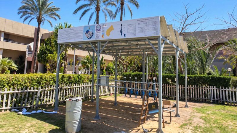 Investigadores egipcios crean un filtro solar con nanopartículas de plata fabricadas a partir de hojas de olivo que reduce hasta un 80,3% los sulfatos del agua subterránea usada para riego