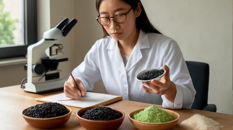 Descubren ventajas saludables ocultas en el arroz negro y verde japonés