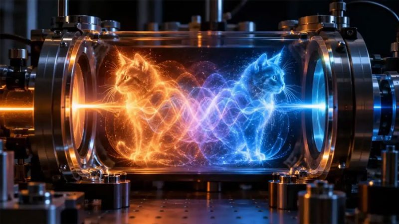 Crean un ‘gato de Schrödinger’ óptico de tamaño récord