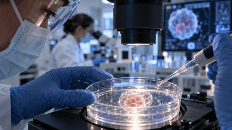 Científicos consiguen crear embrión humano sin la presencia de espermatozoide u óvulo