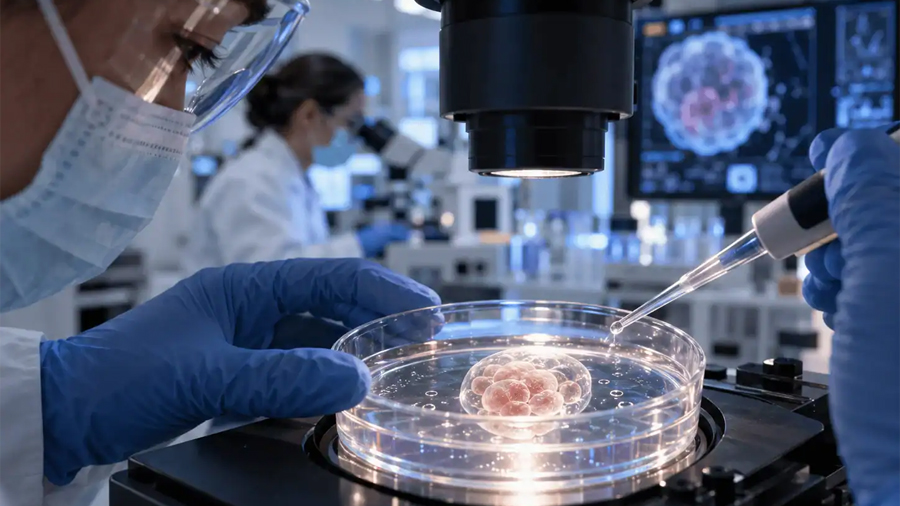 Científicos consiguen crear embrión humano sin la presencia de espermatozoide u óvulo