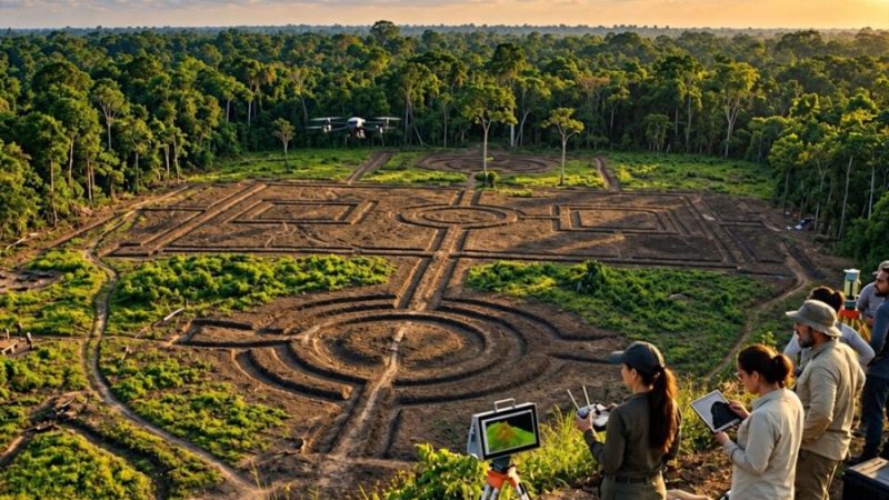 Descubren cientos de construcciones monumentales ocultas en la Amazonía que revelan una civilización de millones de personas